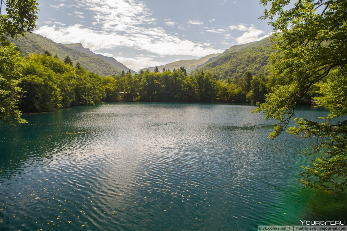 Голубые озёра. Черек-Балкарское ущелье, Кабардино-Балкария