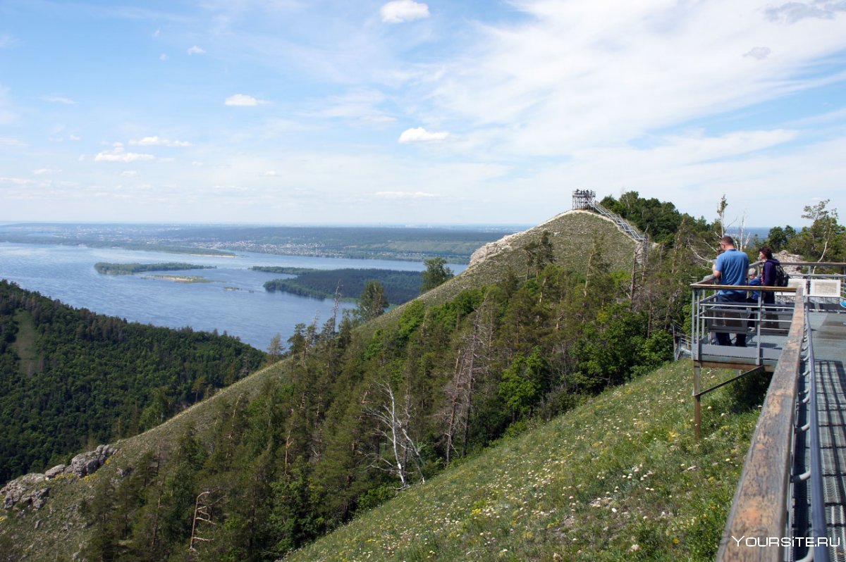 Самарская лука гора Стрельная