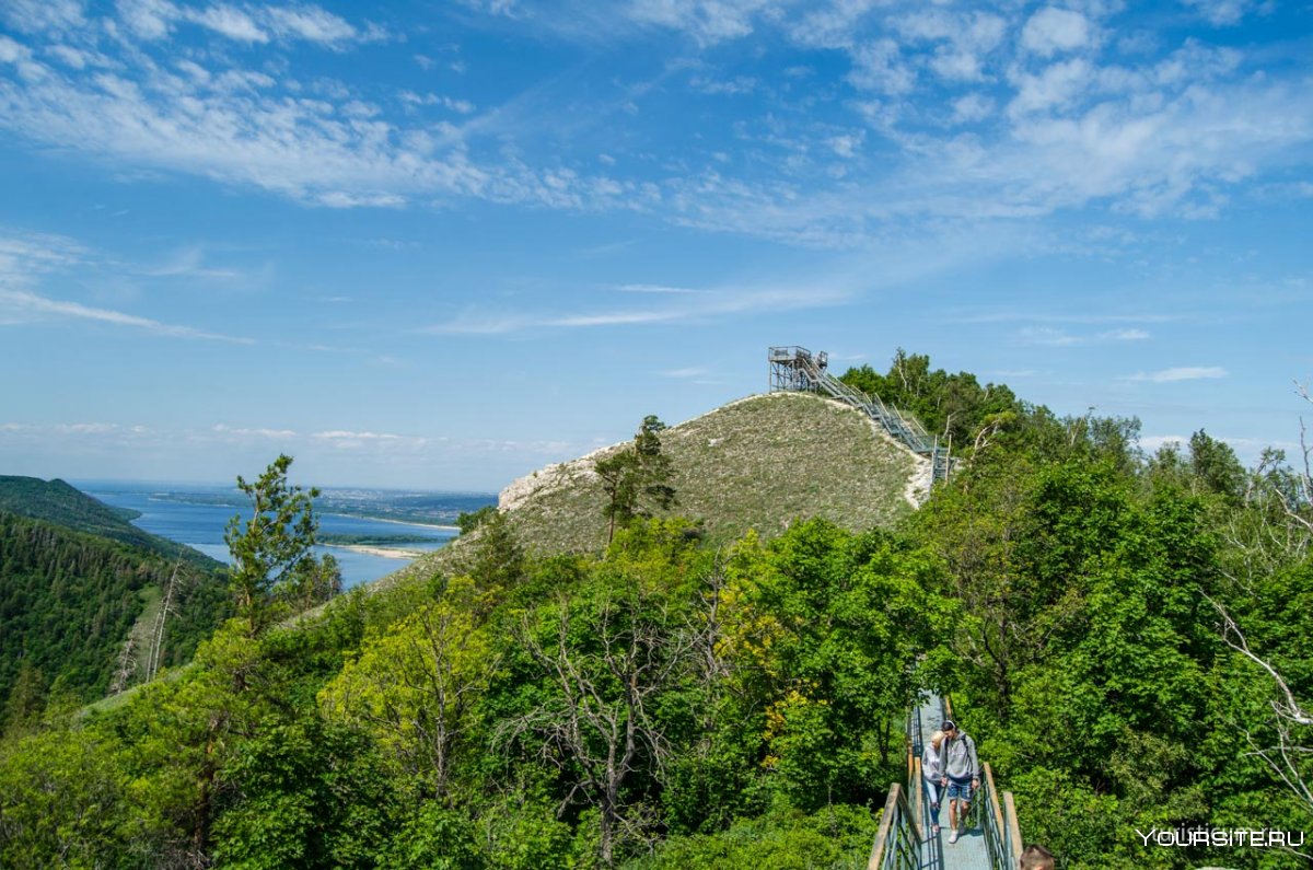 Самарская лука гора Стрельная