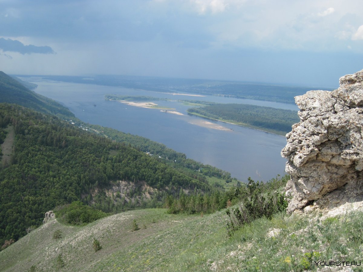 Самарская лука гора Стрельная