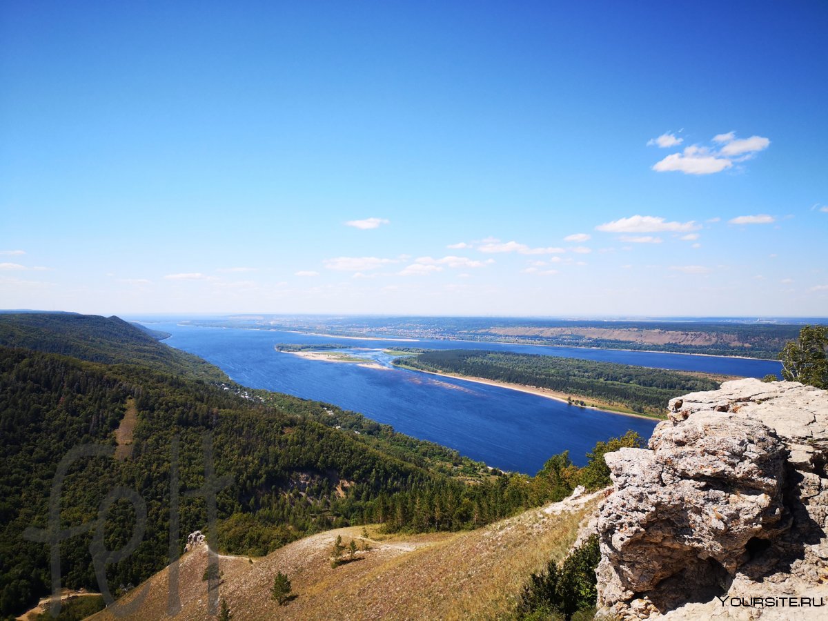 Гора Стрельная Самарская лука Жигулевские
