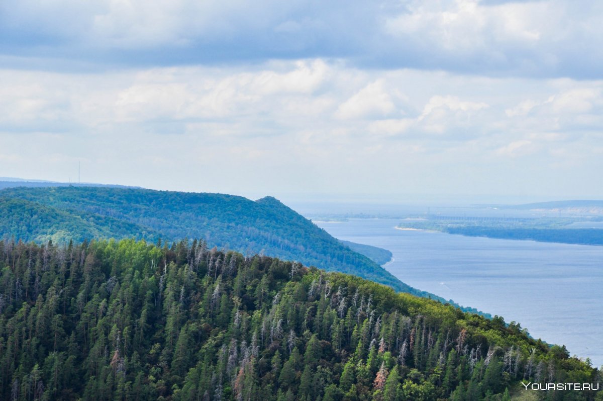 Самарская лука гора Стрельная
