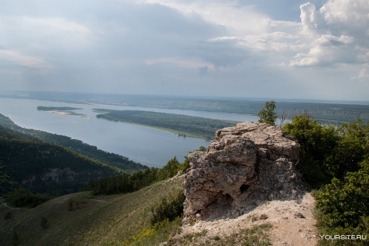 Самарская лука гора Стрельная