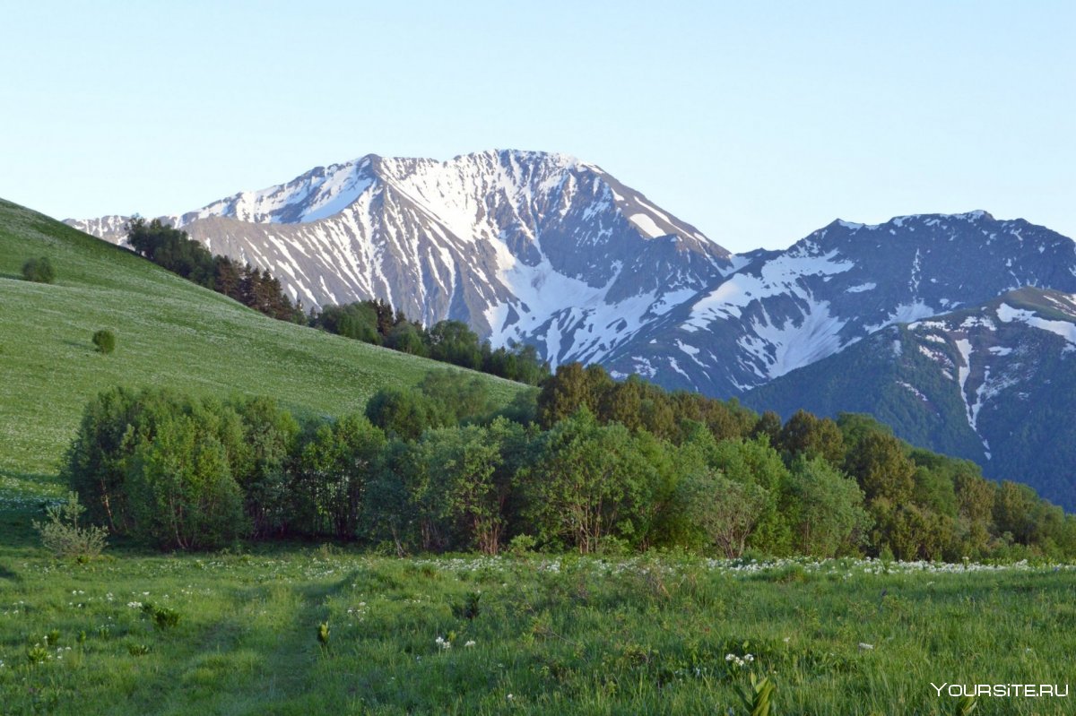 Кавказский биосферный заповедник горы