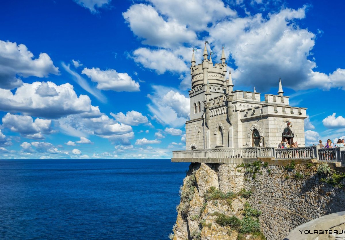 Ласточкино гнездо селфи