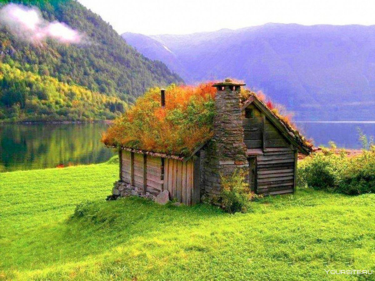 Дом в горах Норвегии