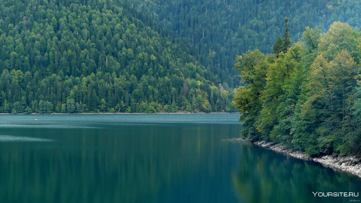Озеро Рица Абхазия Легенда