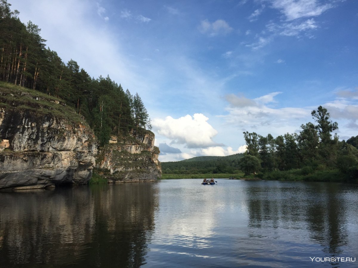 Сплав по реке Юрюзань