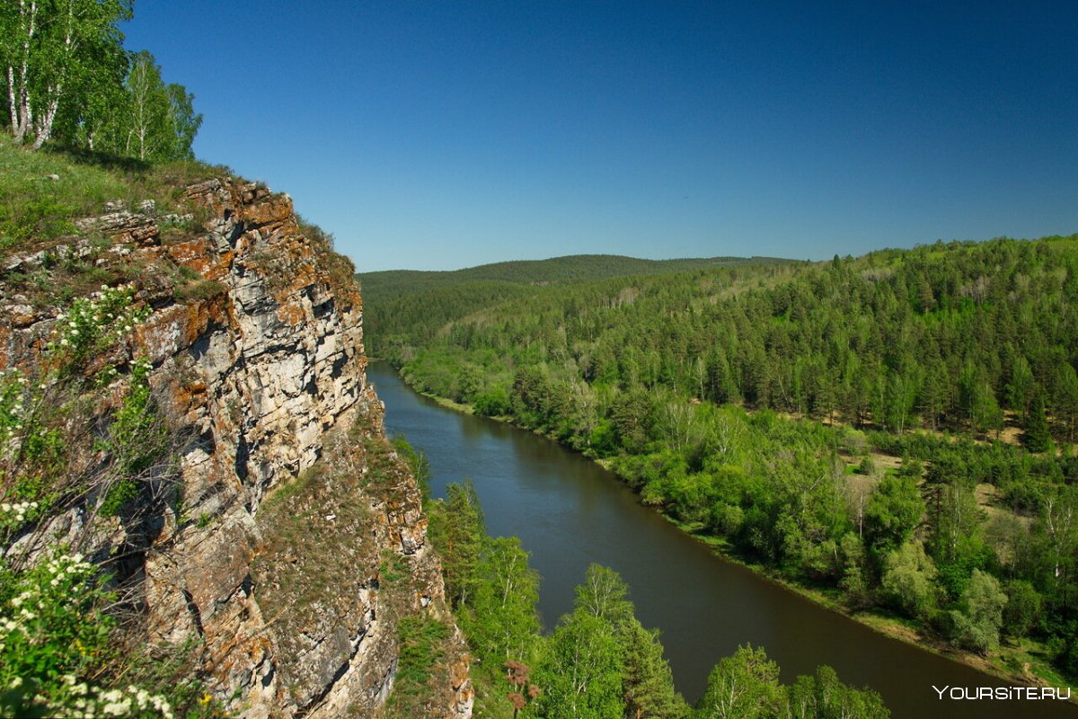 Река Юрюзань сплав