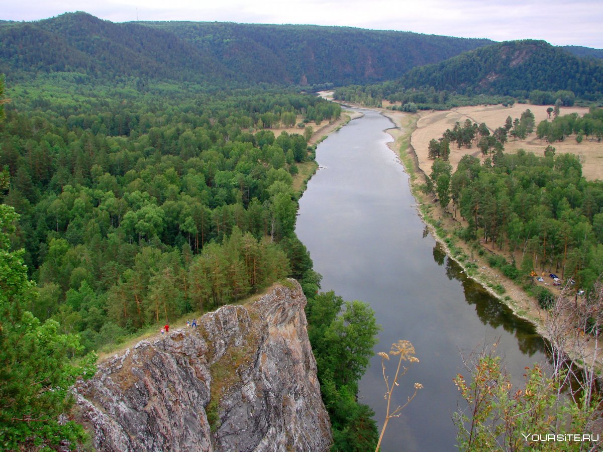 Река Юрюзань сплав