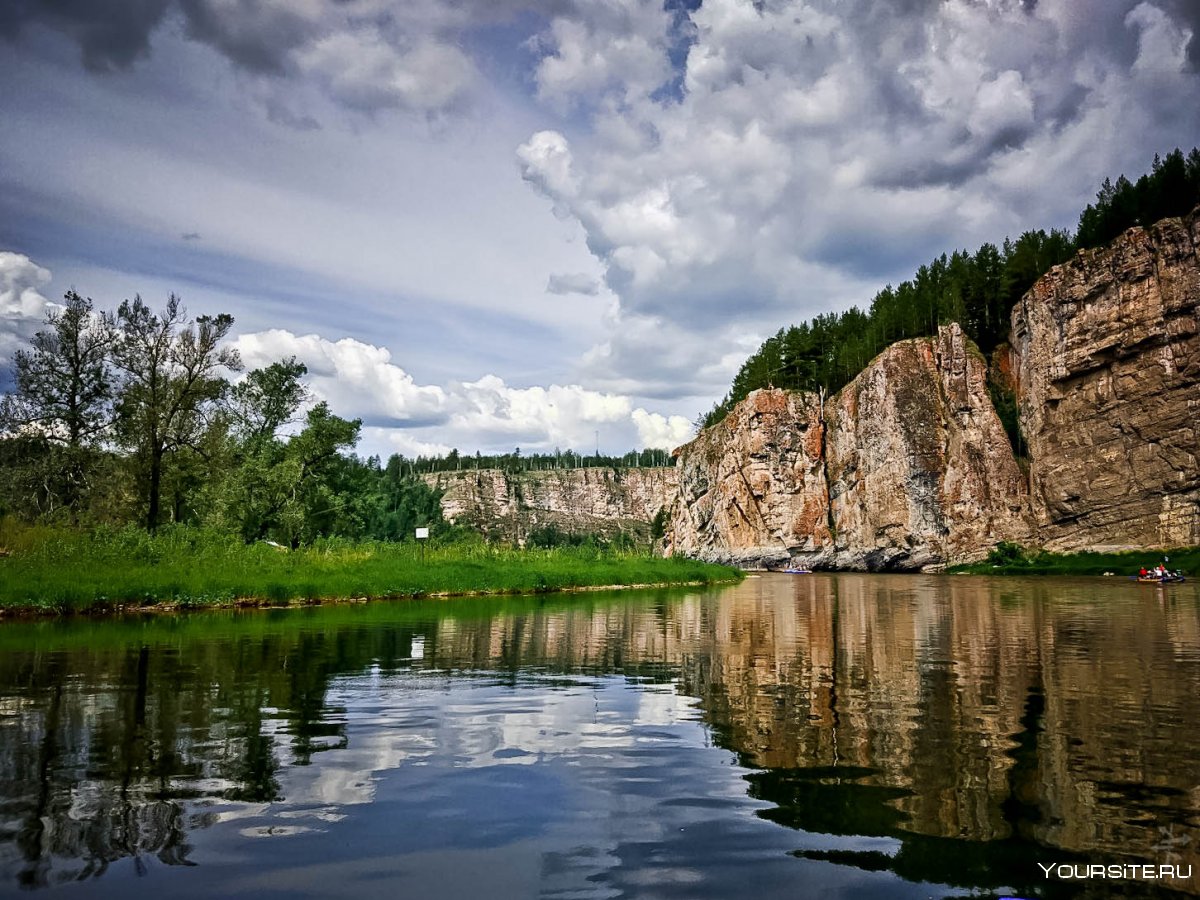 Река Юрюзань Усть-Катав