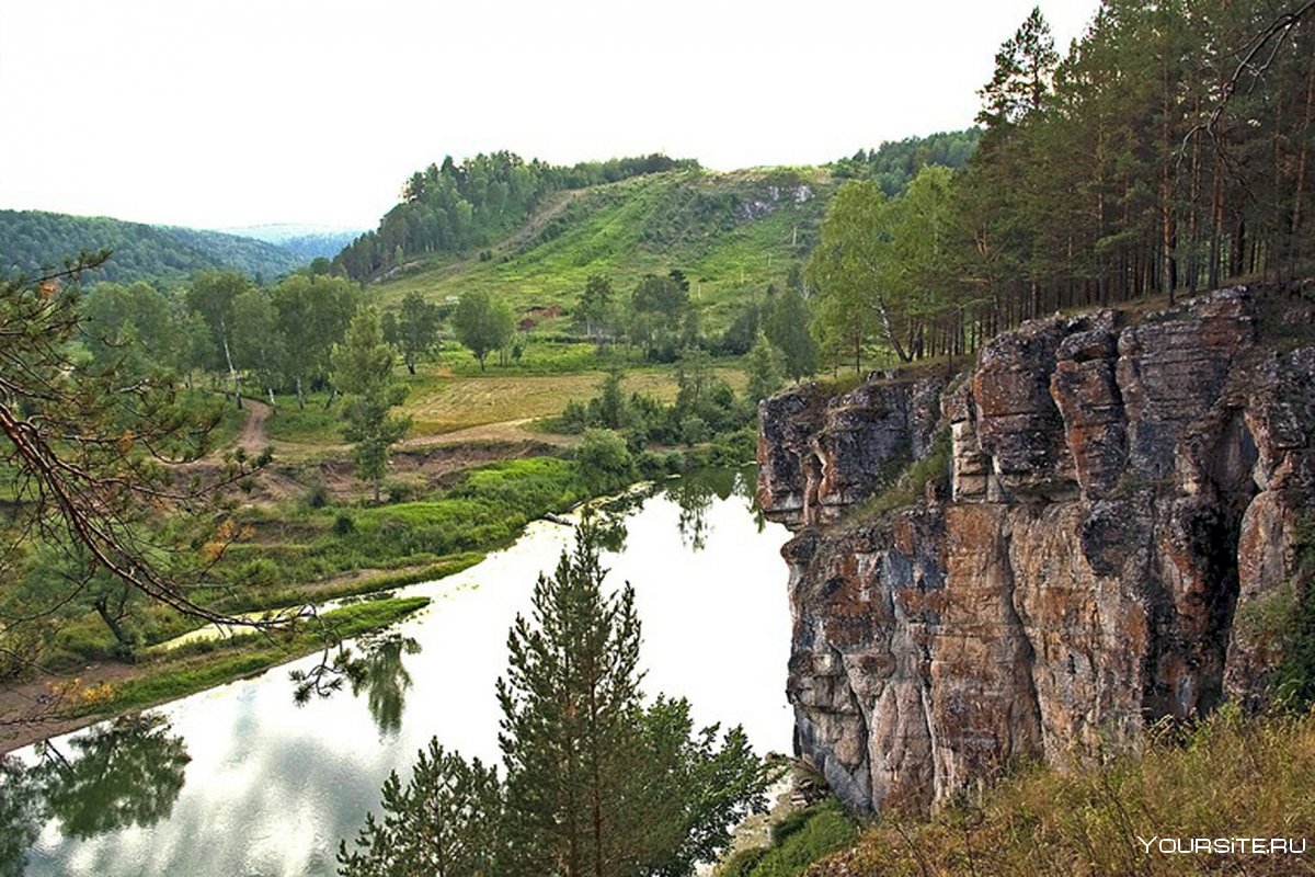 Река Юрюзань в Башкирии