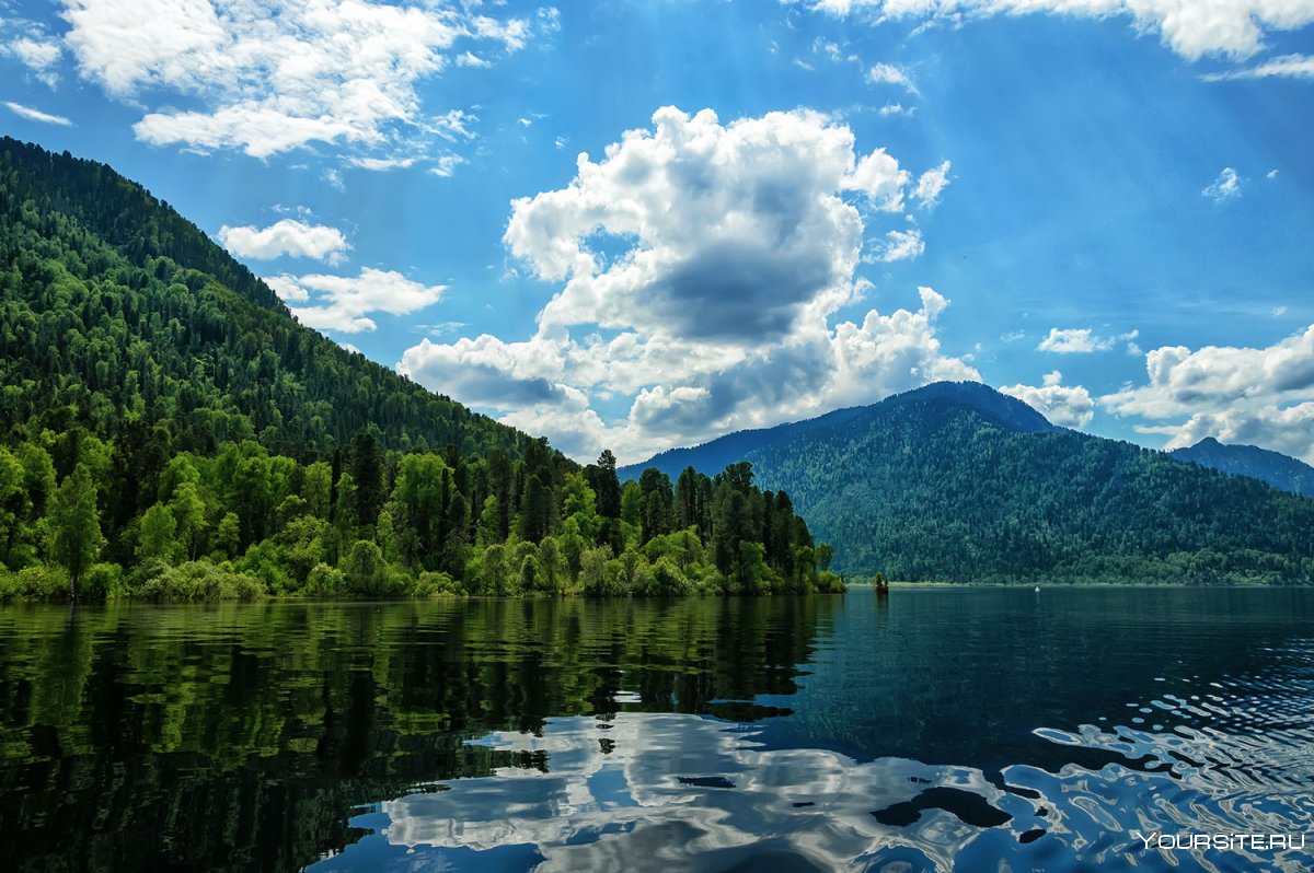 Телецкое озеро Алтай