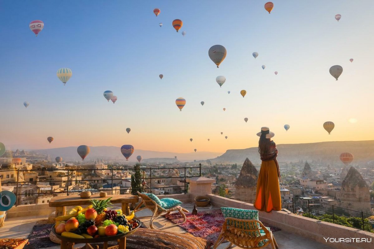 Стамбул воздушные шары Каппадокия