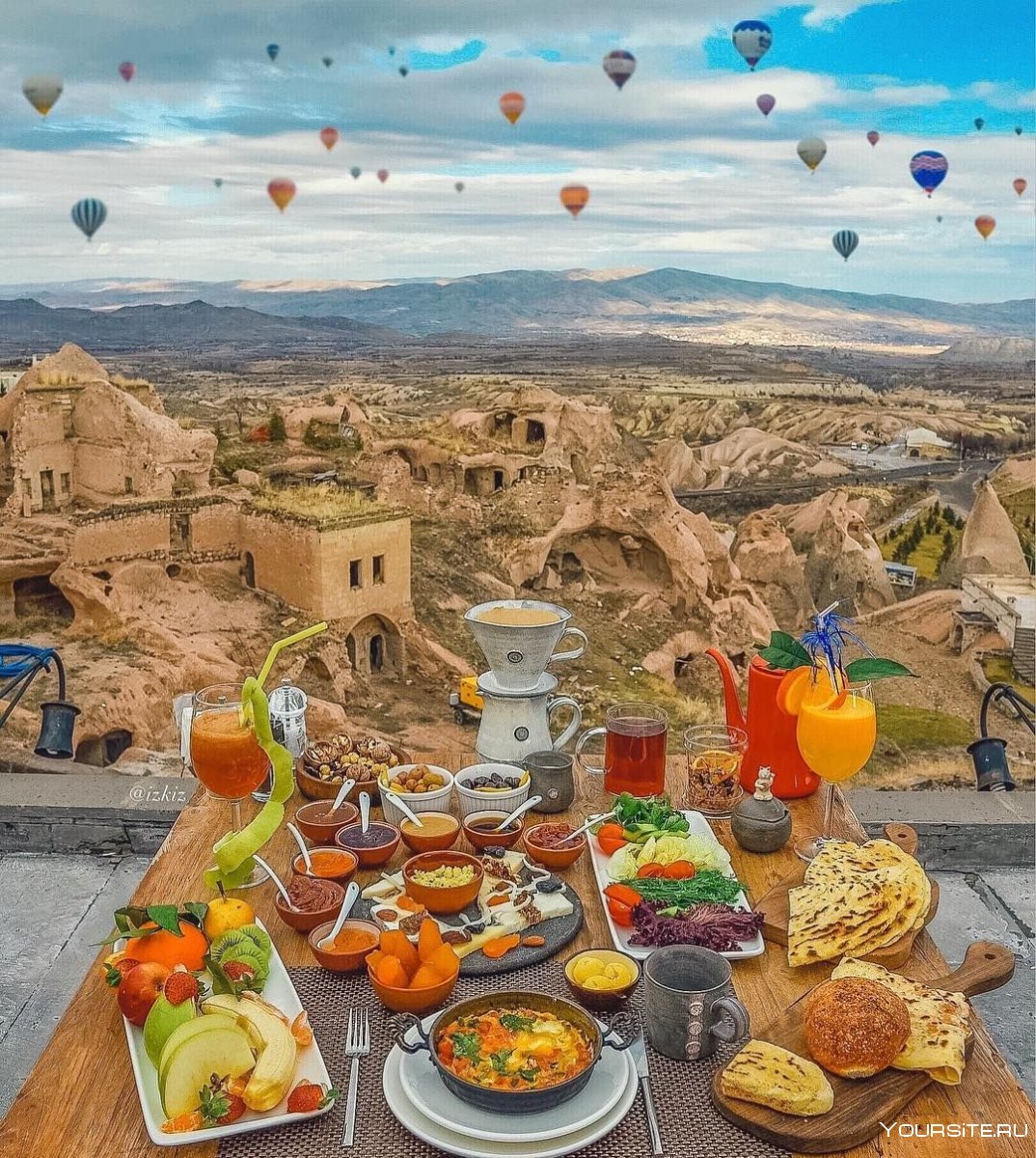Турция Каппадокия завтрак