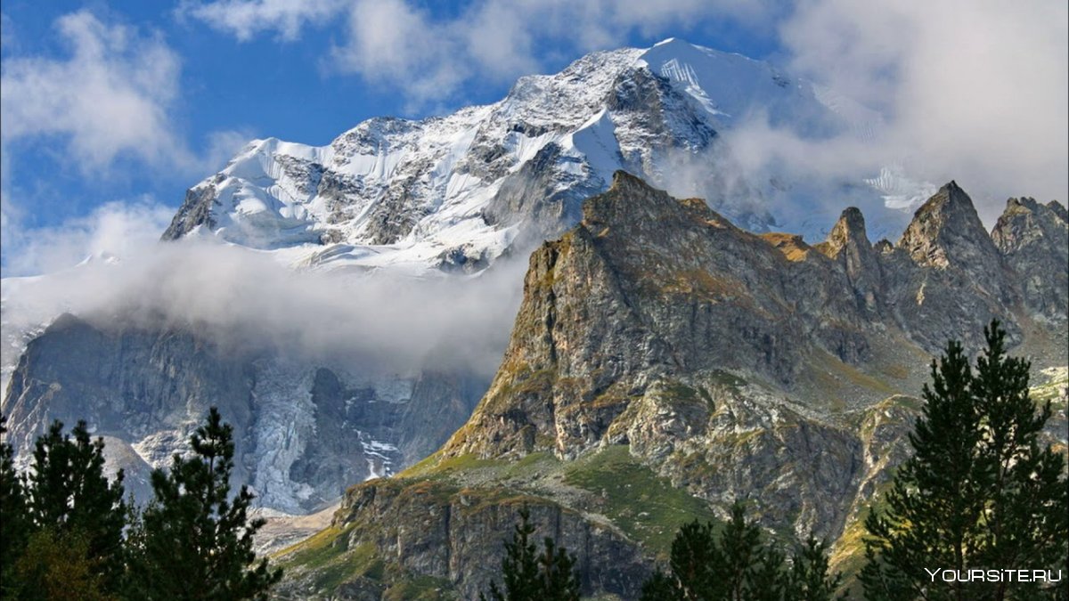 Кавказские горы Уллу Тау