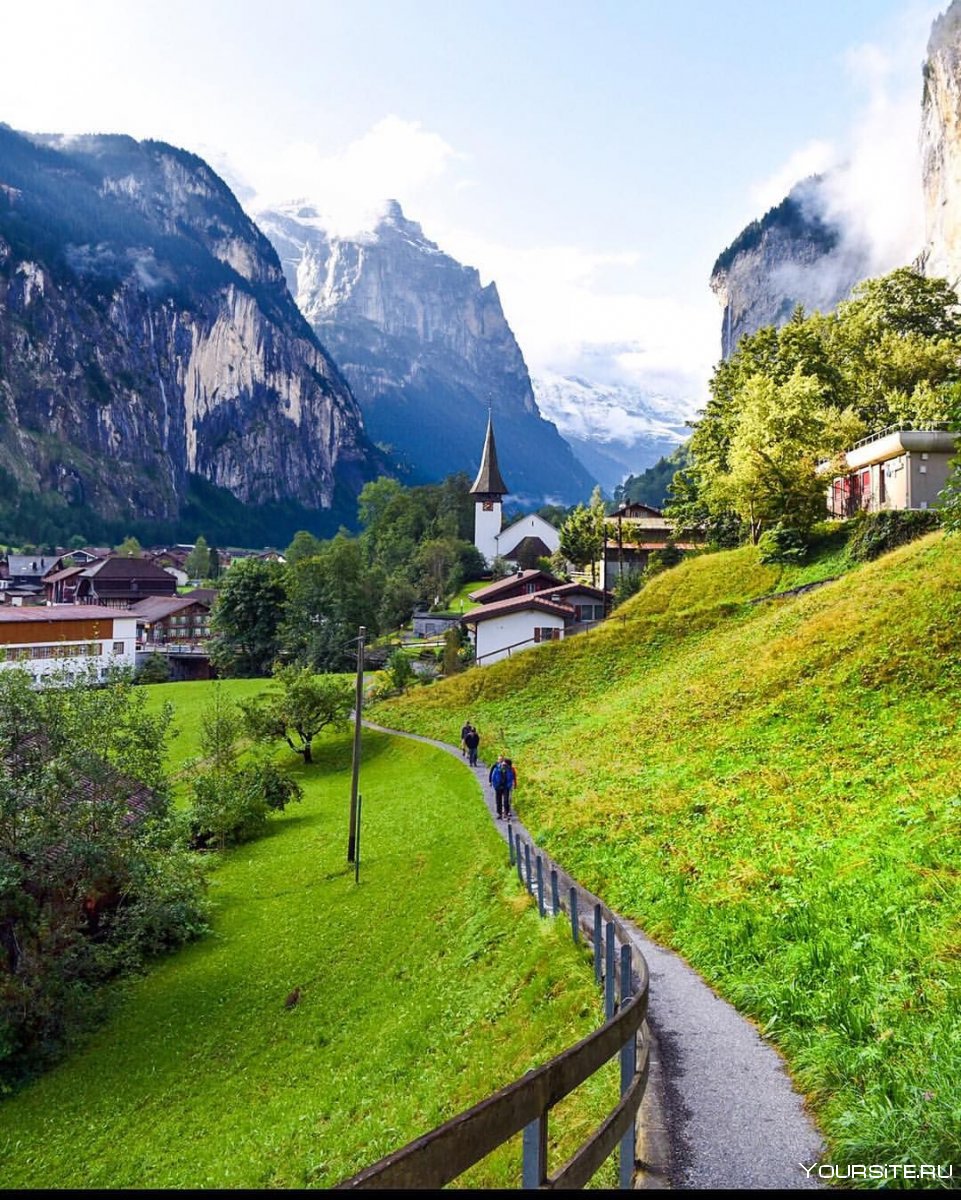 Lauterbrunnen Швейцария