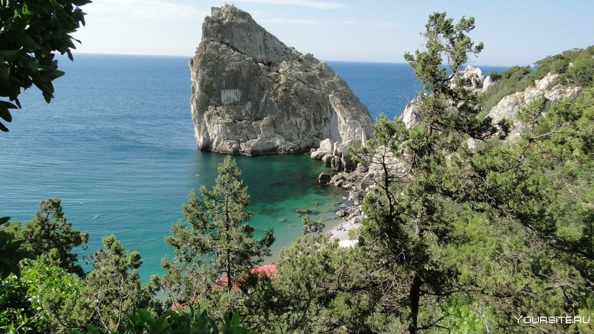 Симеиз Крым пляж