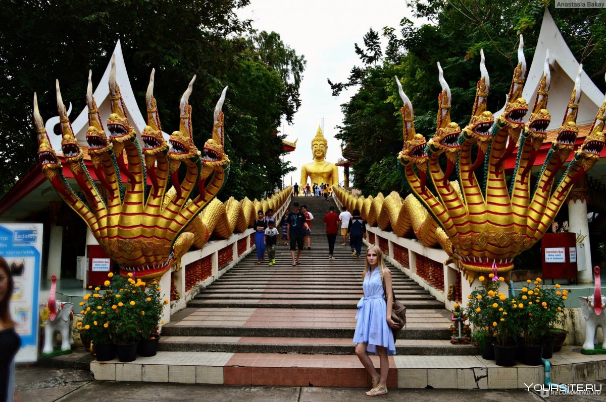 Храм большого Будды в Паттайе Таиланд