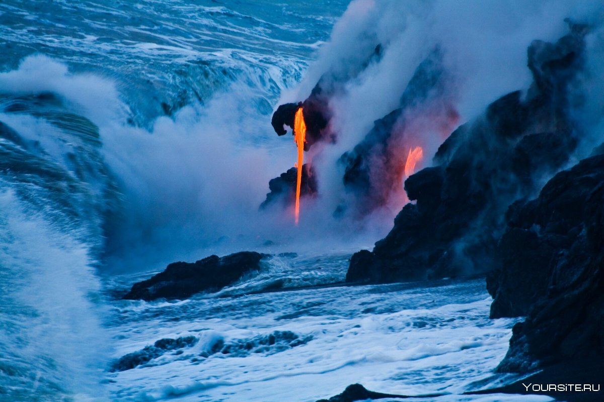 Hawaii Volcanoes National Park on big Island