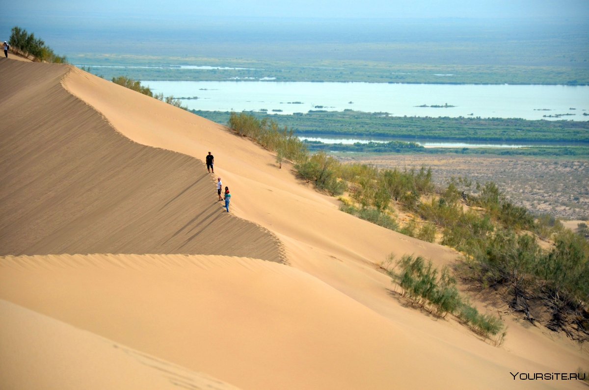 Песчаные дюны Джемете Анапа