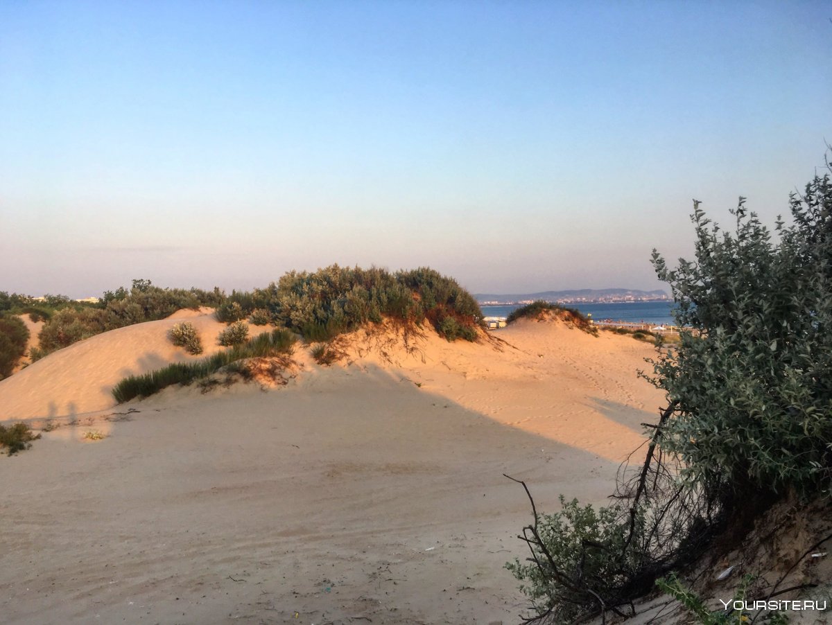 Песчаные дюны Анапа