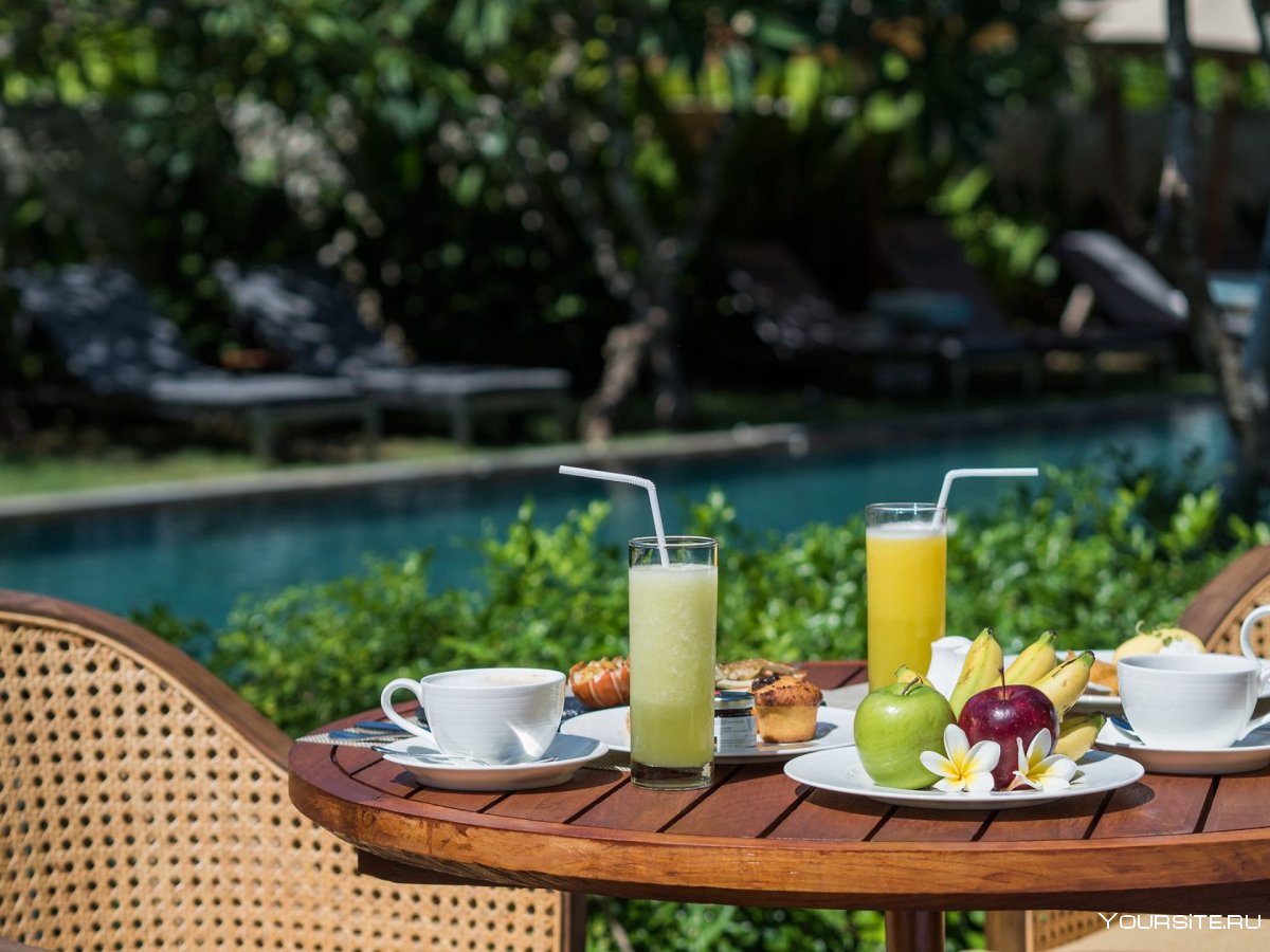 The Ritz-Carlton Bali еда