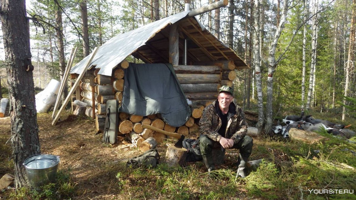 Заимка зимовье Томск