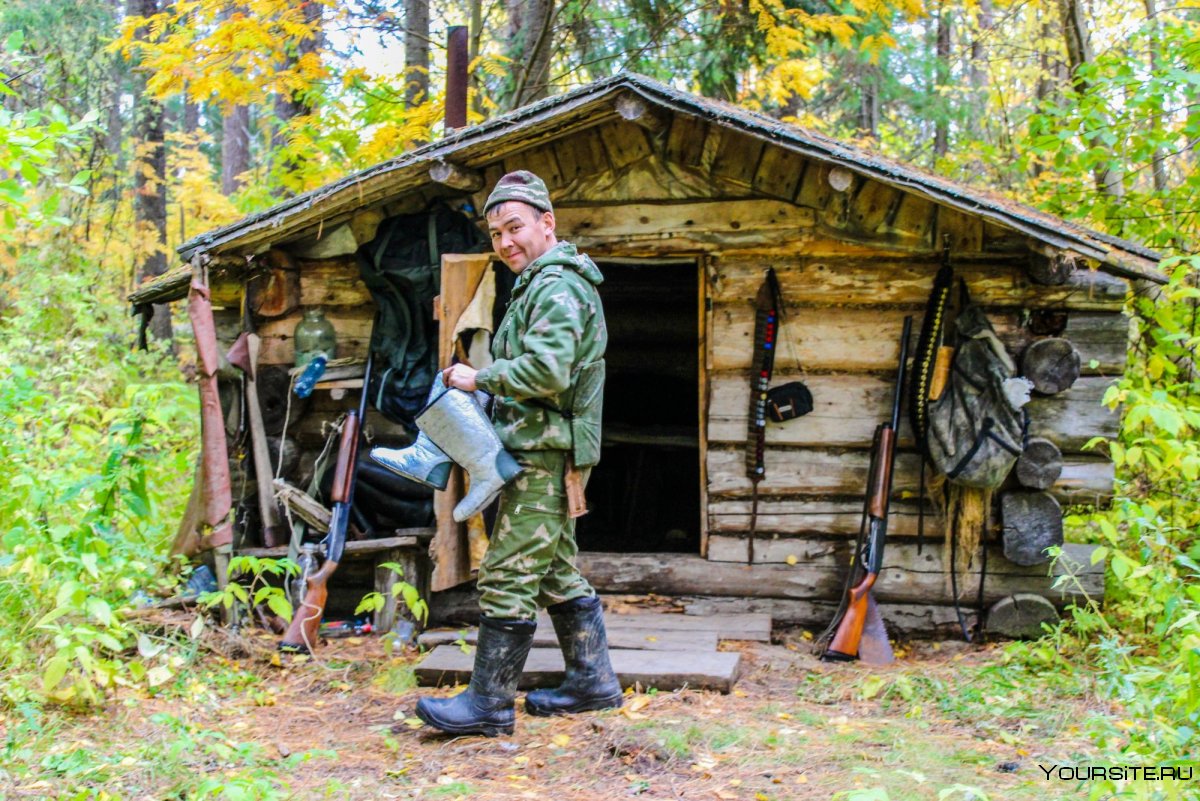 Зимовье на горе
