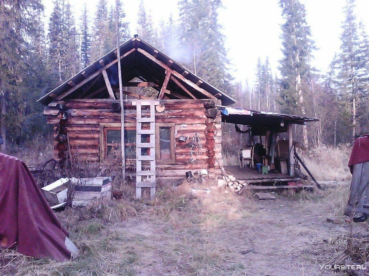 Ночевка в зимовье в тайге