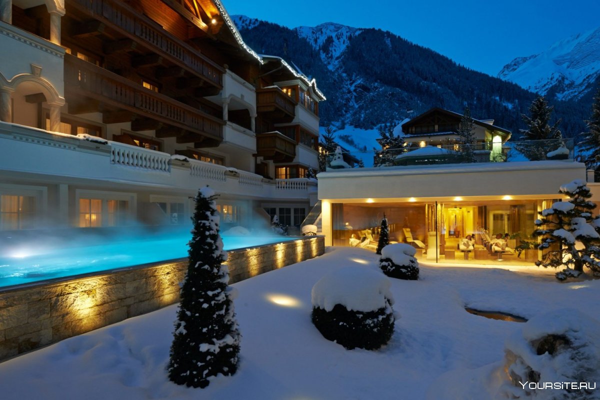 Ишгль горнолыжный курорт Австрия
