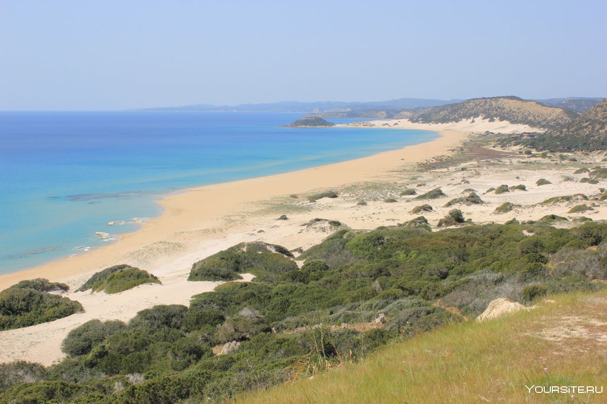Пляж Голден Бич Кипр