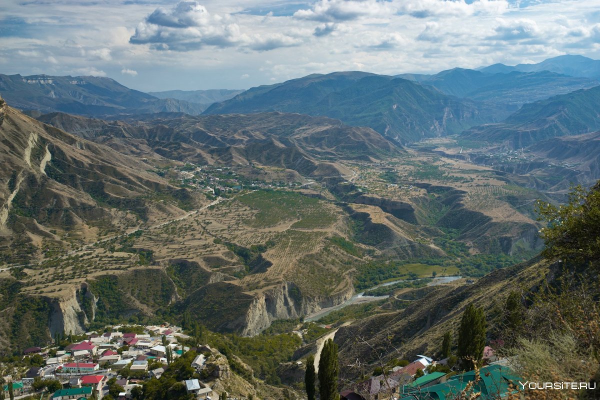 Гунибский район село Гуниб