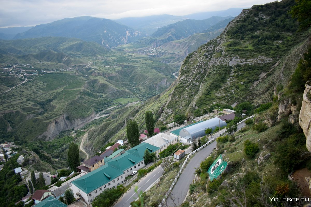 Аул Гуниб в Дагестане