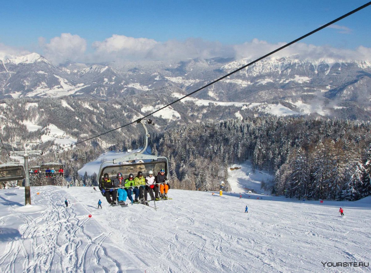 Курорт Крвавец Словения