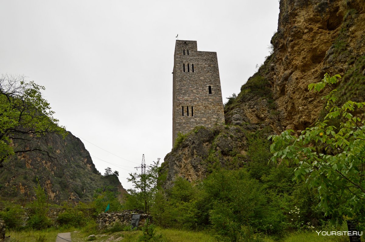 Башня имама Шамиля Дагестан