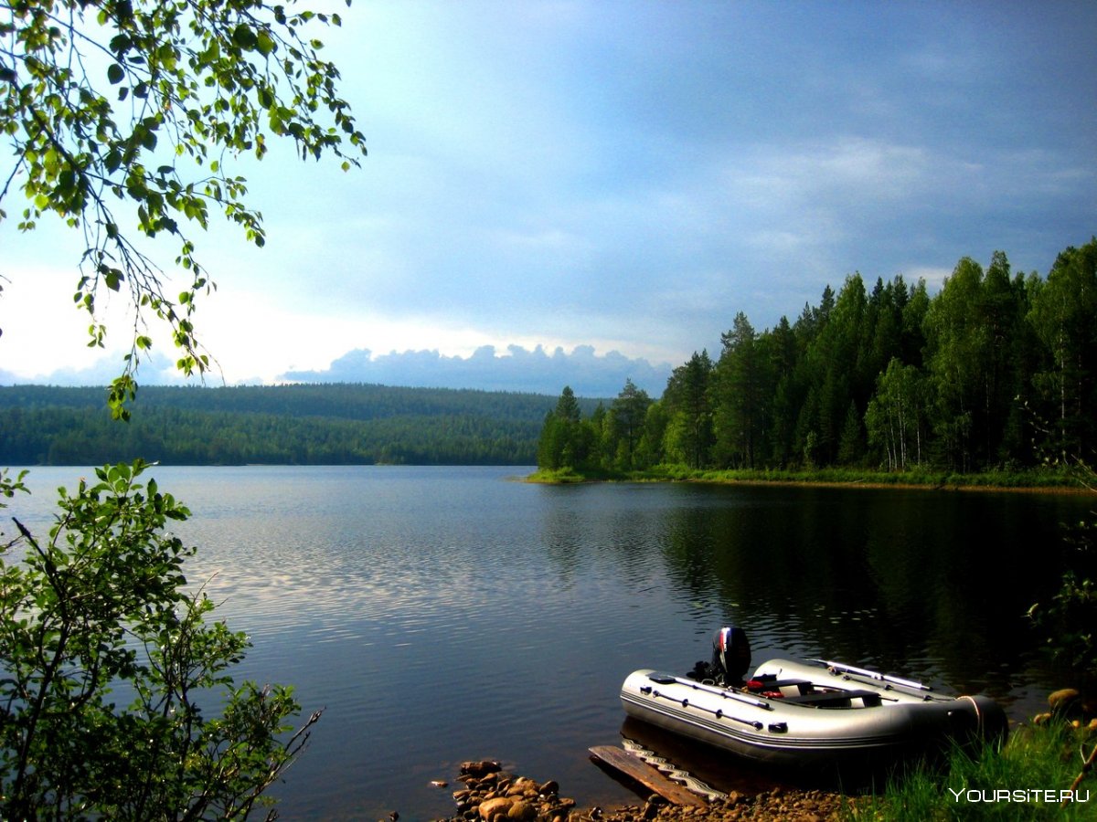 Озеро Ханкасъярви Карелия