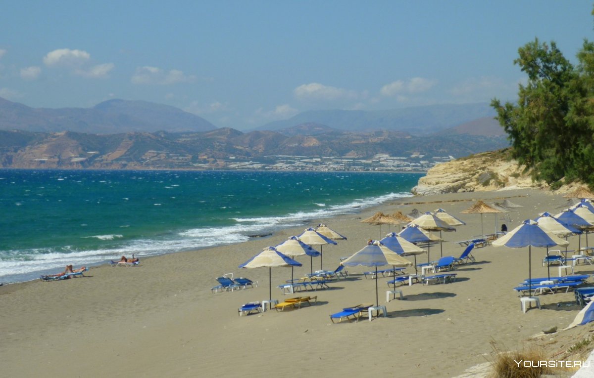 Панормо Крит пляж