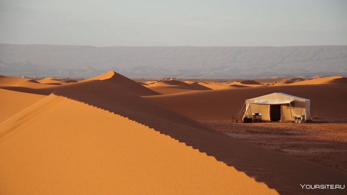 Марокко шатер пустыня