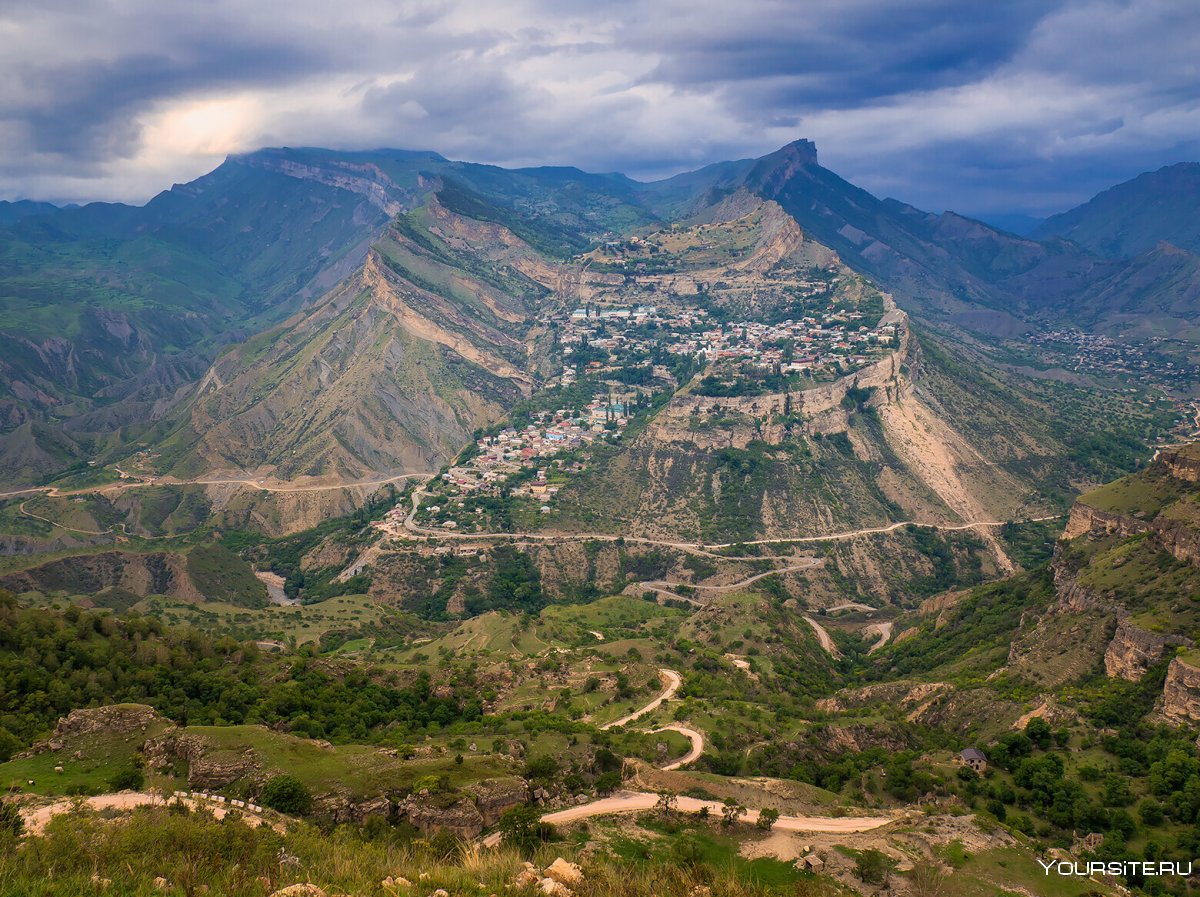 Гуниб Дагестан осень