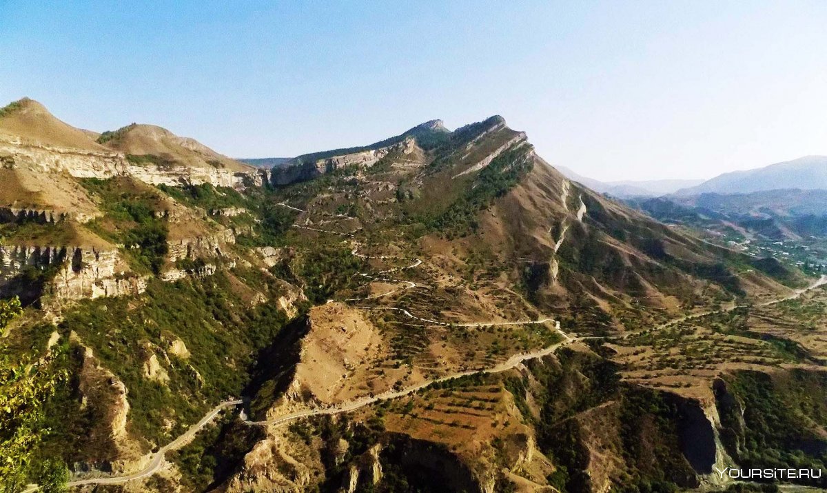 Гунибская крепость в Дагестане