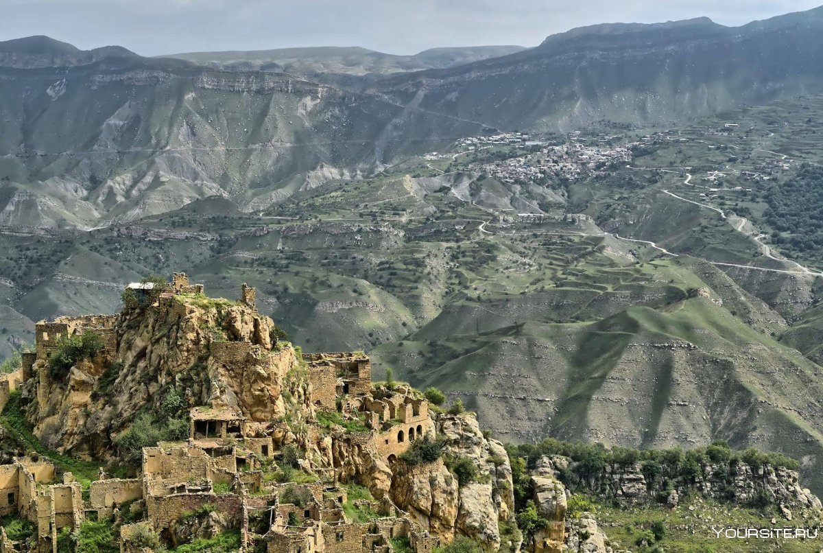 Гора Гуниб в Дагестане