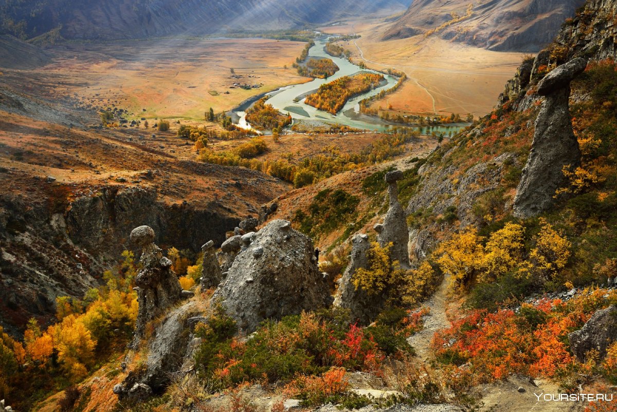 Осень в горах Кавказа