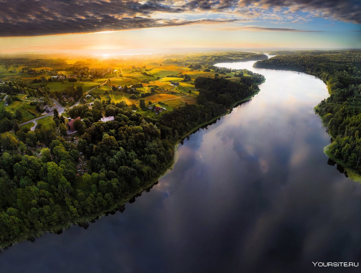 Озеро Асвея Литва