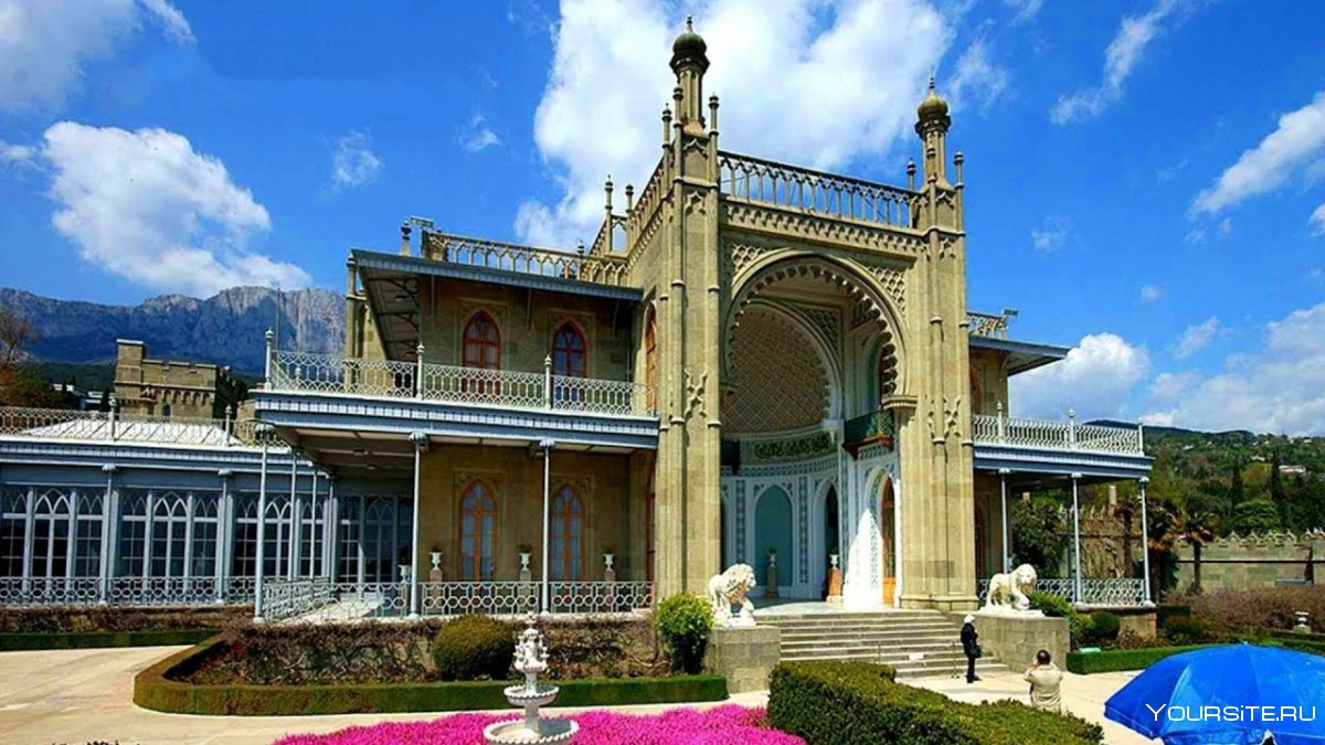 Дворцы Крыма Воронцовский дворец