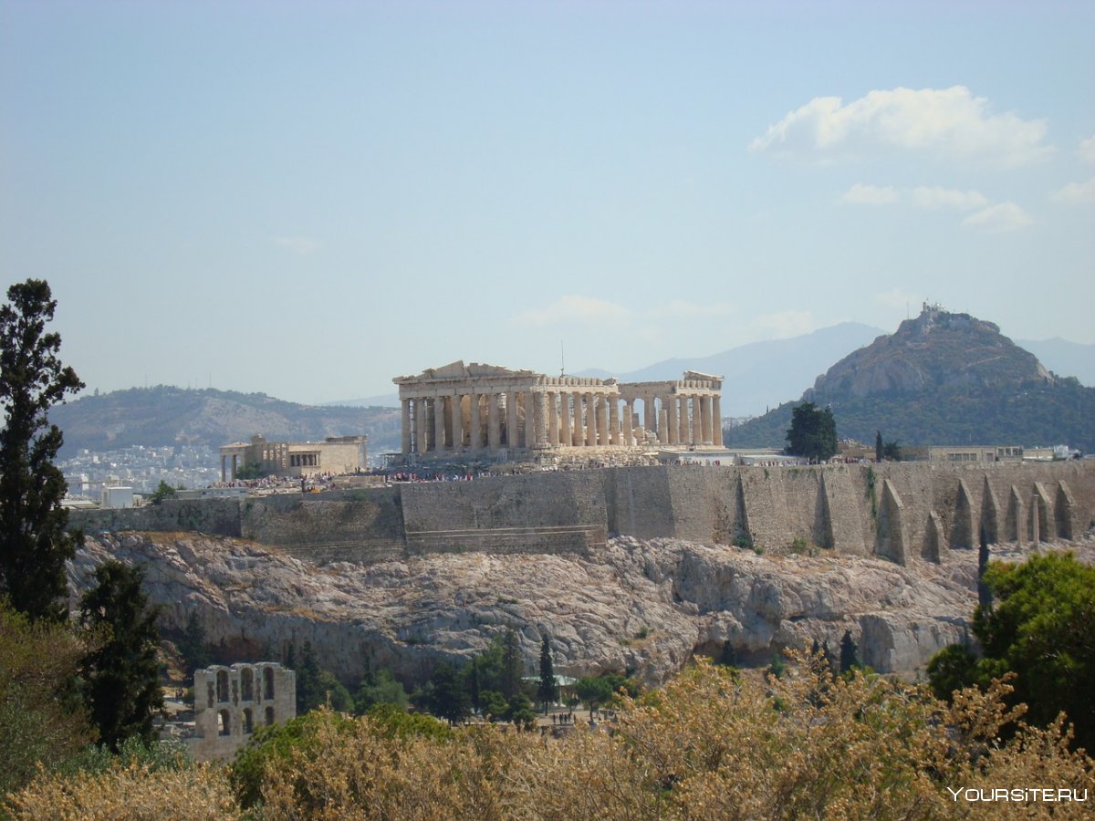 Греция достопримечательности Акрополь