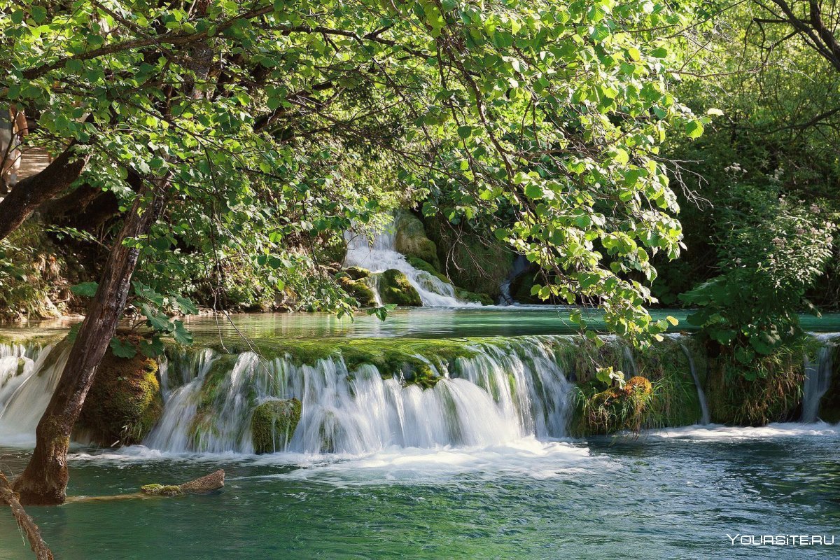 Водопад Саставци Хорватия