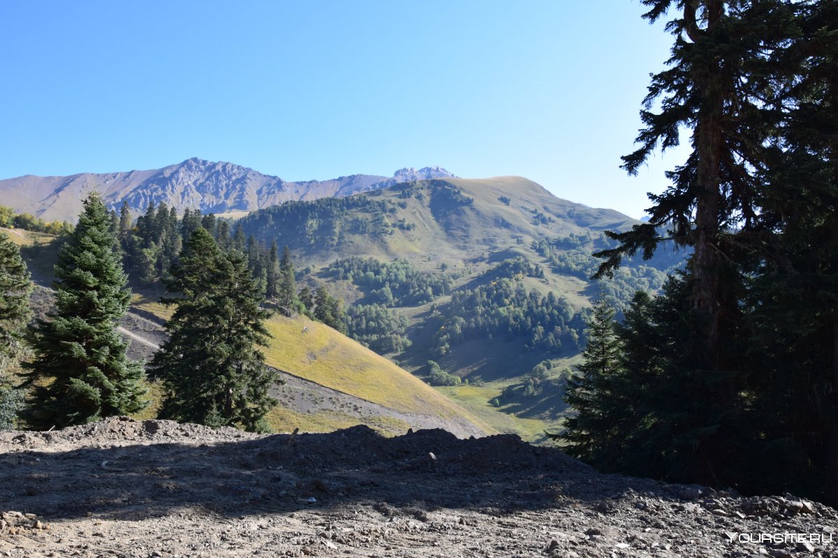 Перевал Пхия панорама