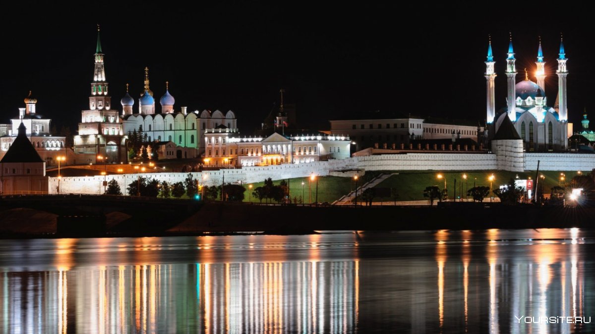 Белокаменный Кремль в Казани