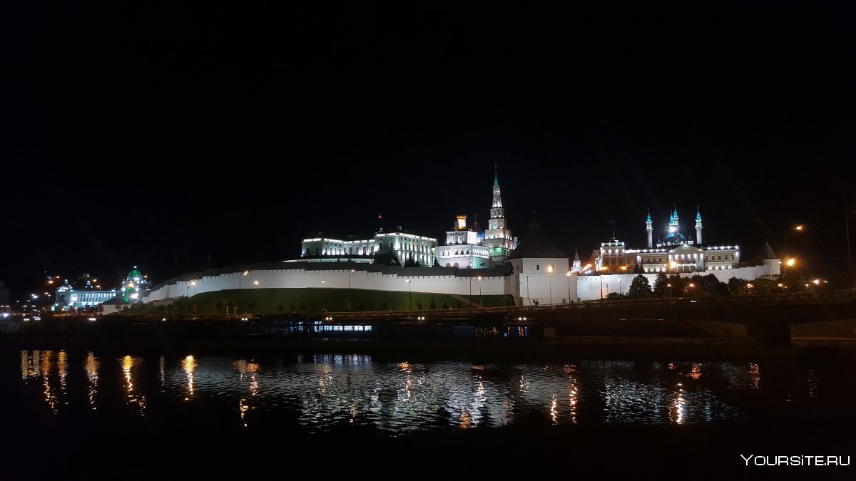 Новый год ночь Кремль Казань